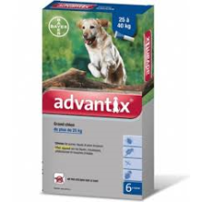 ADVANTIX 10 -25 4 PIPETAS