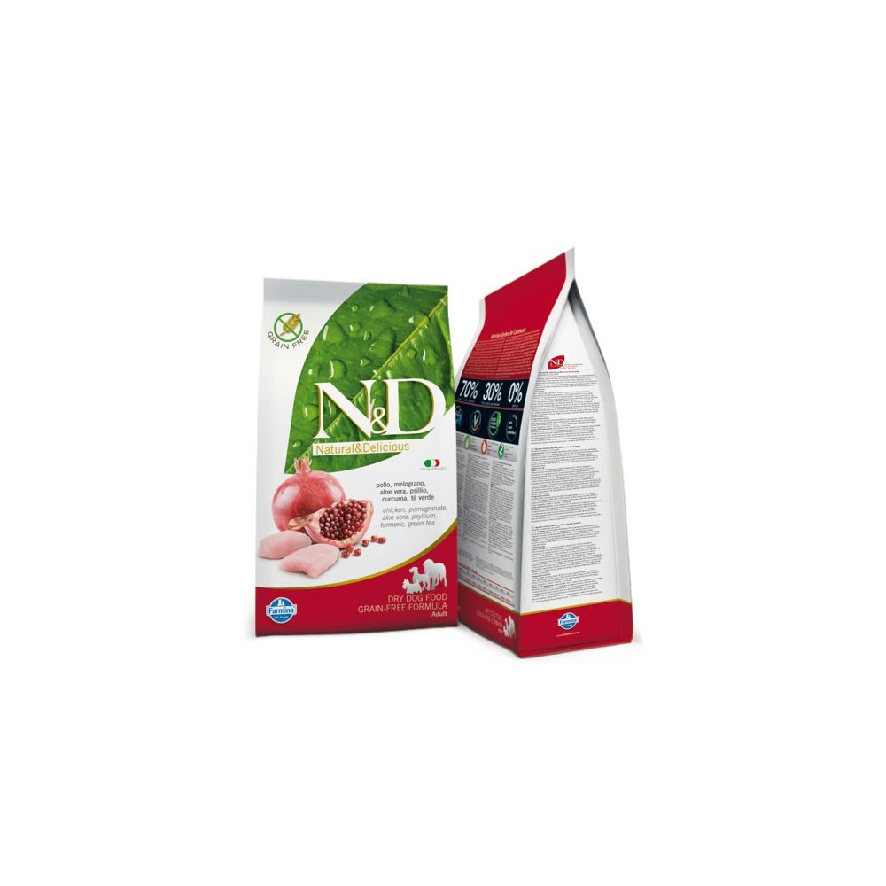 N&D Chicken & Pomegranate Adult Dog 12 Kg