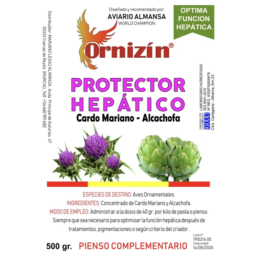 ORNIZIN PROTECTOR HEPATICO 500gr