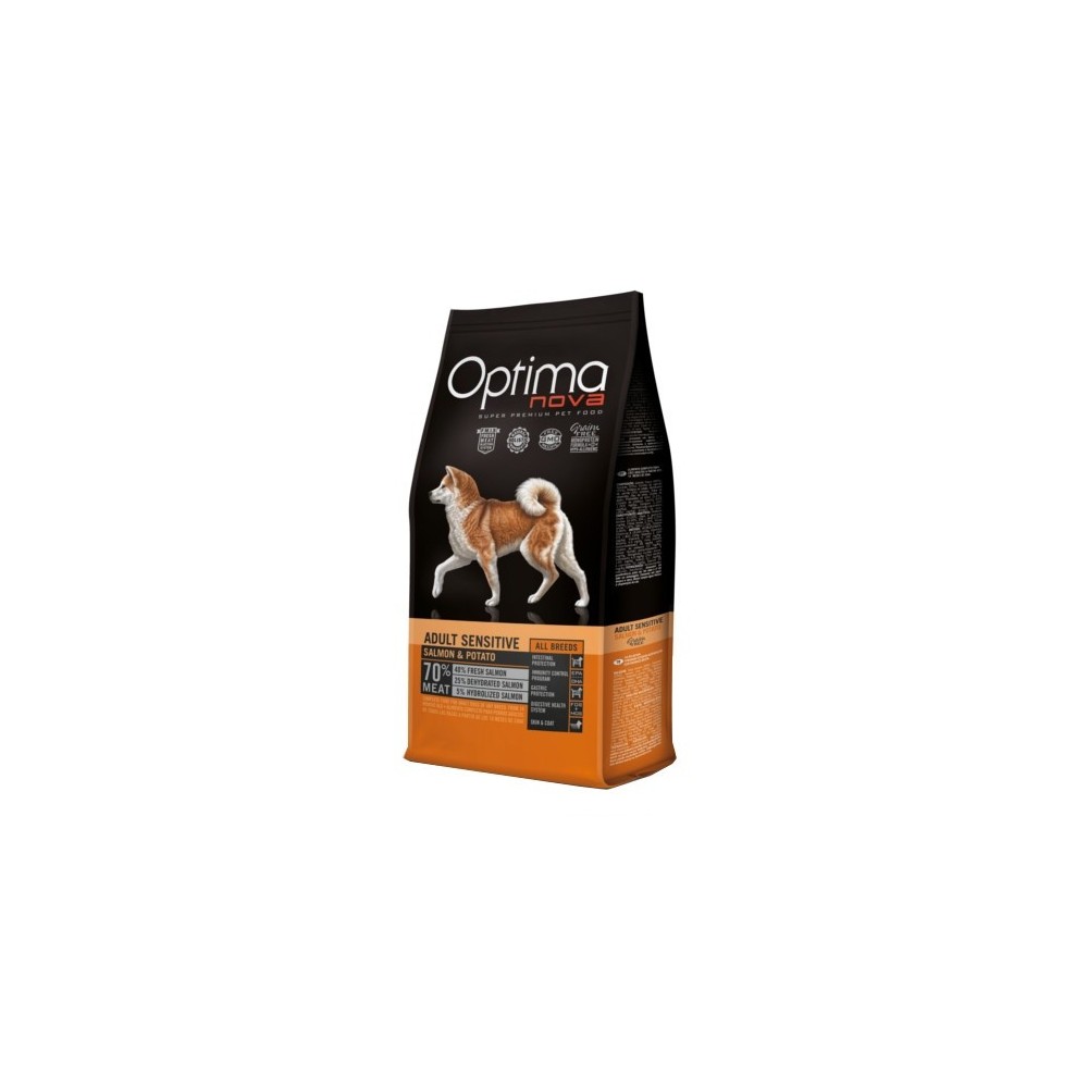 Pienso Optima Nova Adult Sensitive Grain Free 12KG