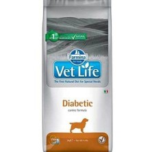Vet Life Diabetic para perros 12KG