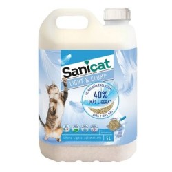 Sanicat Light & Clump arena aglomerante para gatos 5 L