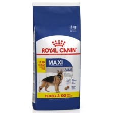 Royal Canin Maxi Adult 15 + 3kg GRATIS