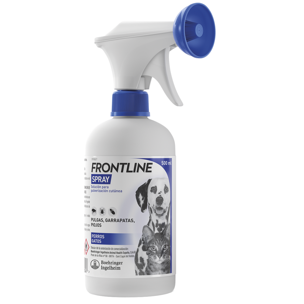 Frontline Spray Antiparasitario 500ml