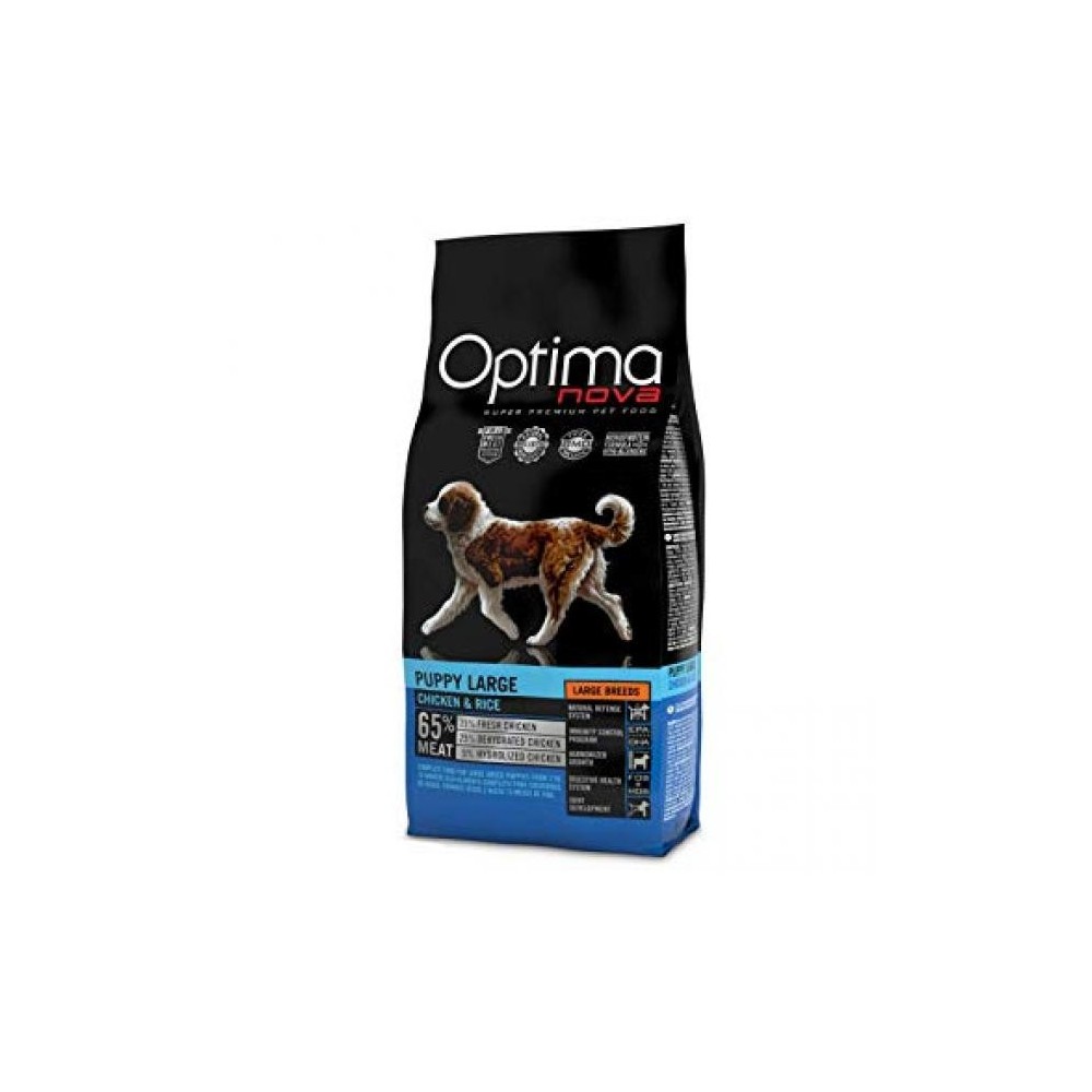 OPTIMA NOVA PUPPY LARGE CHICKEN & RICE 12 kg