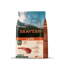 BRAVERY PIENSO PERRO ADULT LAMB 12 KG