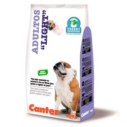 Canter pienso adultos LIGHT con yogurt 20KG