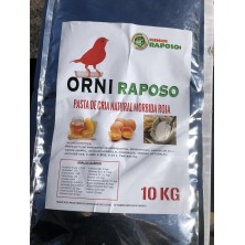 PASTA DE CRIA ORNI RAPOSO ROJA MORBIDA 10kg