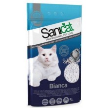 ARENA GATO SANICAT BIANCA AGLOMERANTE 5 LT