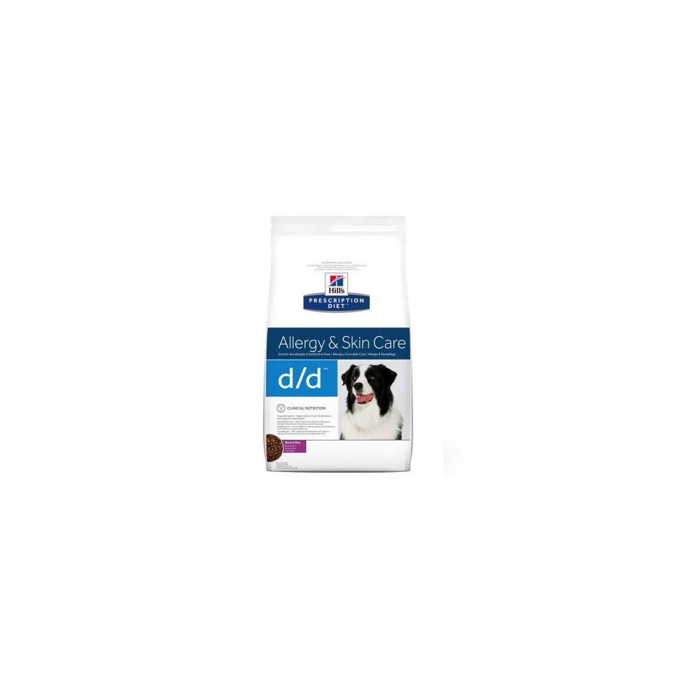 Hill's d/d con pato Prescription Diet Food Sensitivities pienso para perros 12 kg