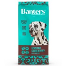 Banters Sensitive Salmón para perros