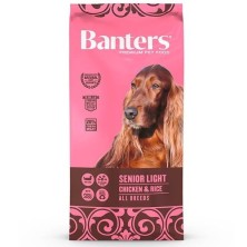 Banters Senior Light Pollo para perros