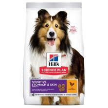 Hill's Adult 1+ Sensitive Stomach & Skin Medium Science Plan con pollo