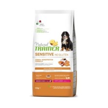 Natural Trainer Sensitive No Gluten Puppy Medium&Maxi Salmón