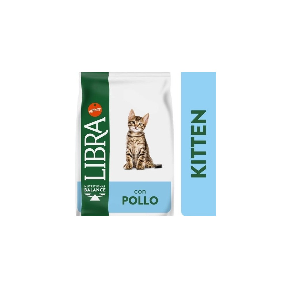 Libra Kitten para Gatos con Pollo