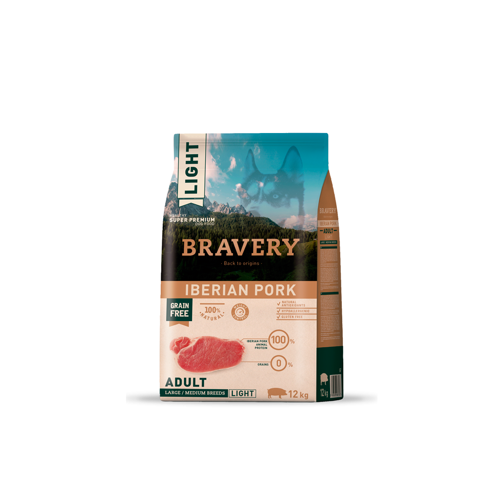 BRAVERY GRAIN FREE LIGHT IBERIAN PORK