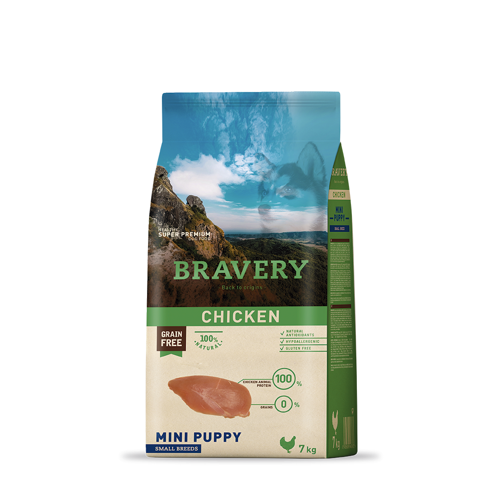 BRAVERY GRAIN FREE PERRO PUPPY MINI