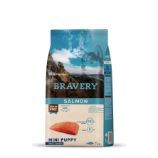 BRAVERY GRAIN FREE PERRO PUPPY MINI SALMON