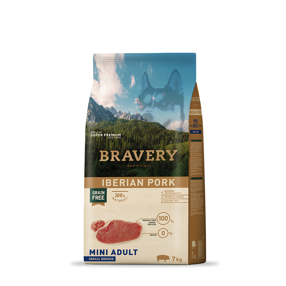 BRAVERY GRAIN FREE IBERIAN PORK MINI