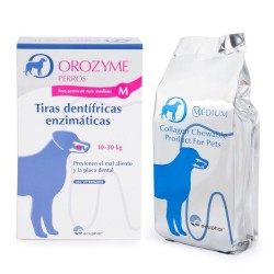 Orozyme tiras dentífricas para perros pequeños 224 gr