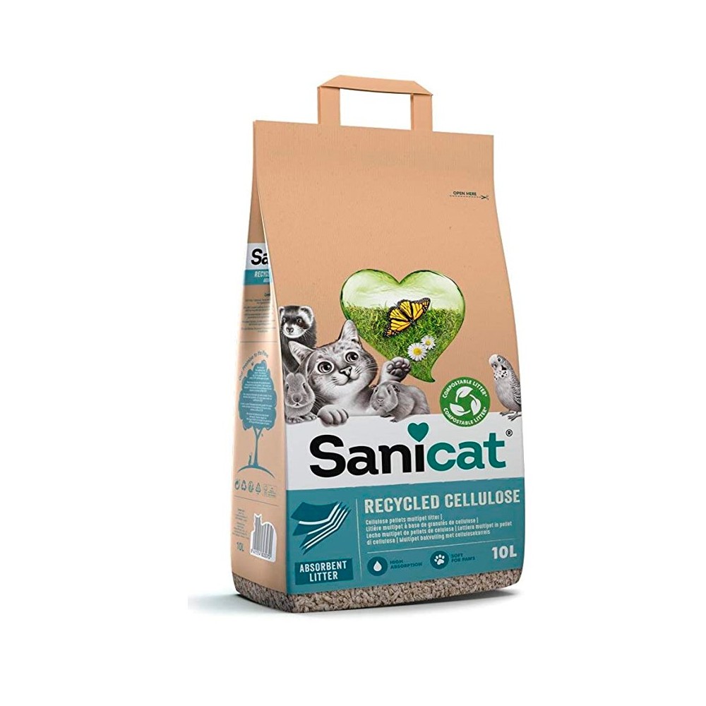 Sanicat Lecho Celulosa Reciclada Clean & Green