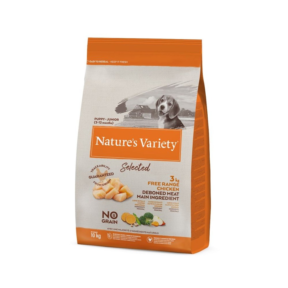Nature's Variety Selected Junior pollo campero