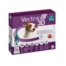 Vectra 3D pipetas para perros 4-10 kg 3pipetas