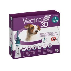 Vectra 3D pipetas para perros 4-10 kg