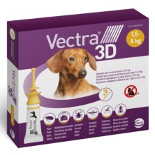 Vectra 3D pipetas para perros 1,5-4 kg