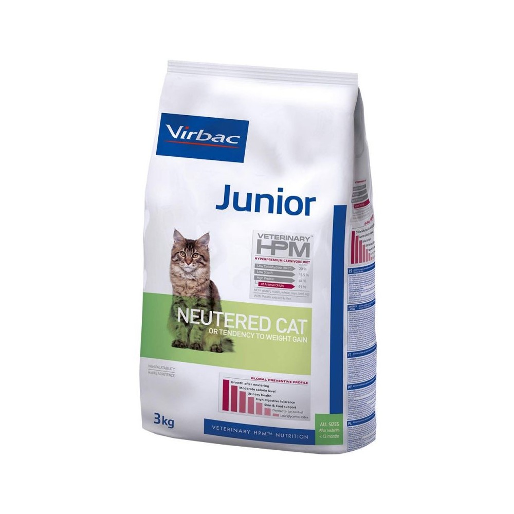 Virbac Veterinary HPM Cat Junior Neutered