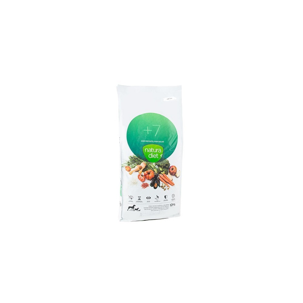 Natura Diet Senior 7 pienso para perros mayores 12 kg