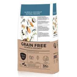 Pienso Natura Diet Grain Free salmón y coco Ampliar Pienso Natura Diet Grain Free salmón y coco