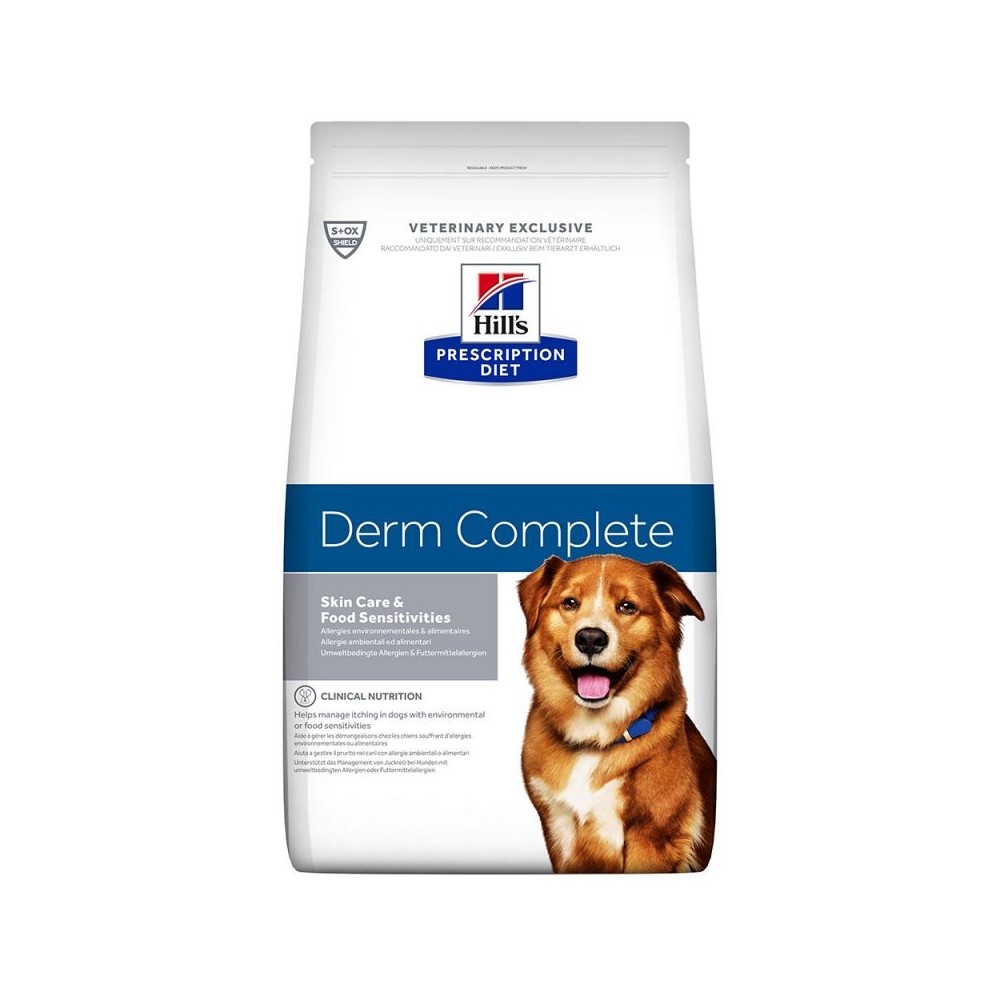 Hill’s Prescription Diet Derm Complete pienso para perros ALIMENTO DIETETICO