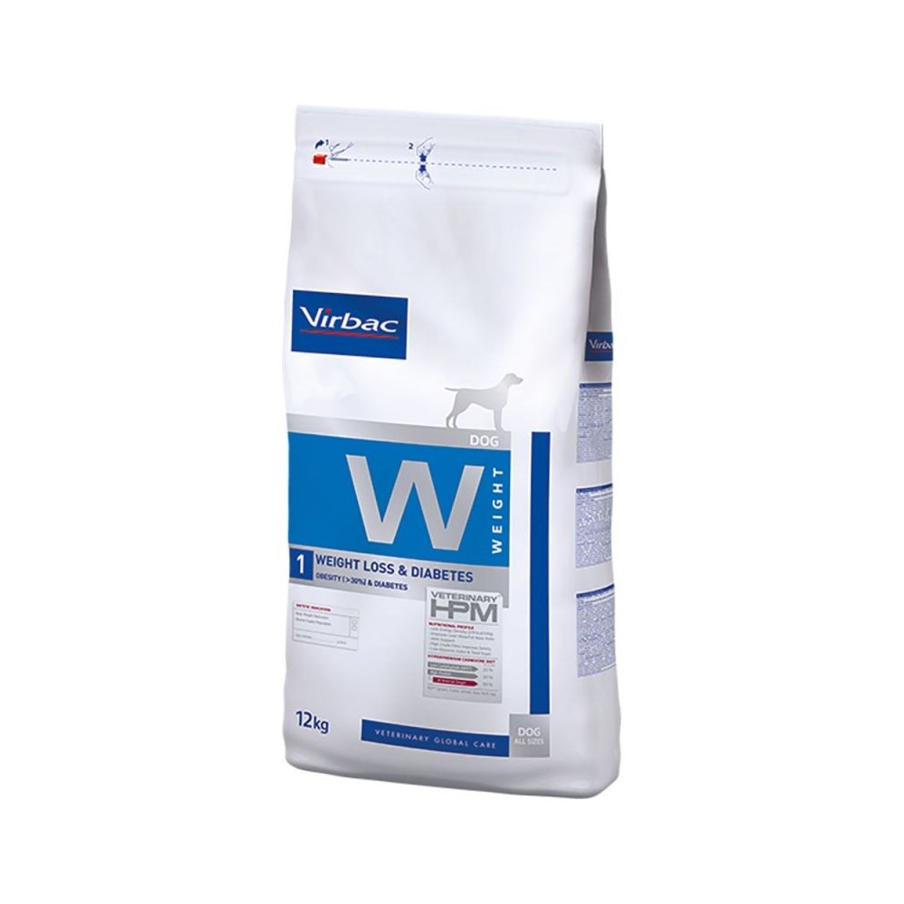 Virbac W1 Veterinary HPM Weight Loss & Diabetes