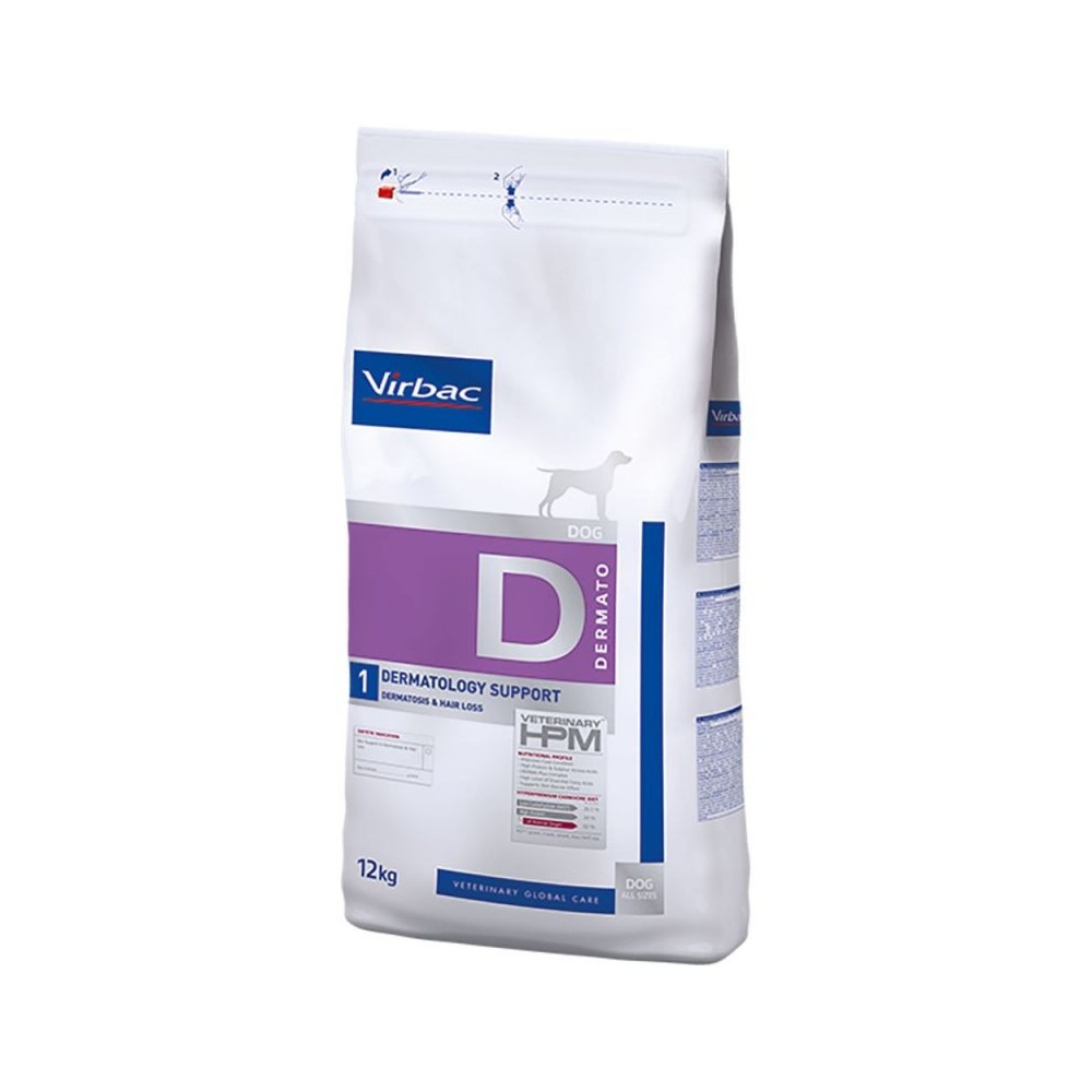 Virbac D1 Veterinary HPM Dermatology Support
