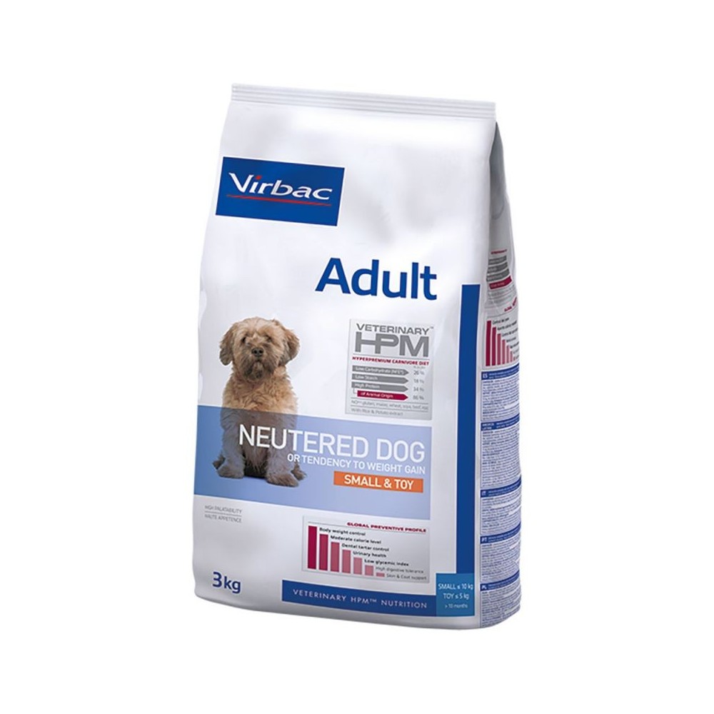 Virbac Veterinary HPM Adult Neutered Small & Toy