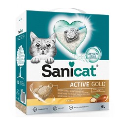 Sanicat Active Gold arena aglomerante para gatos 6 L