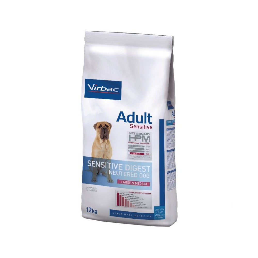 Virbac HPM Adult Sensitive Neutered Dog Large & Medium