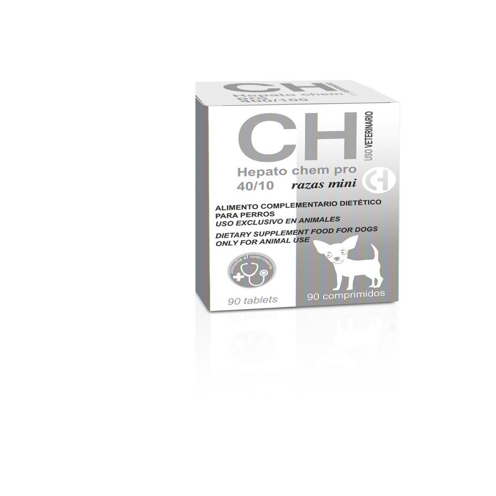HEPATO CHEM PRO 40 10 RAZAS MINI 90 COMP CH