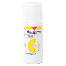 Cicatrizante protector para heridas de mascotas Aluspray