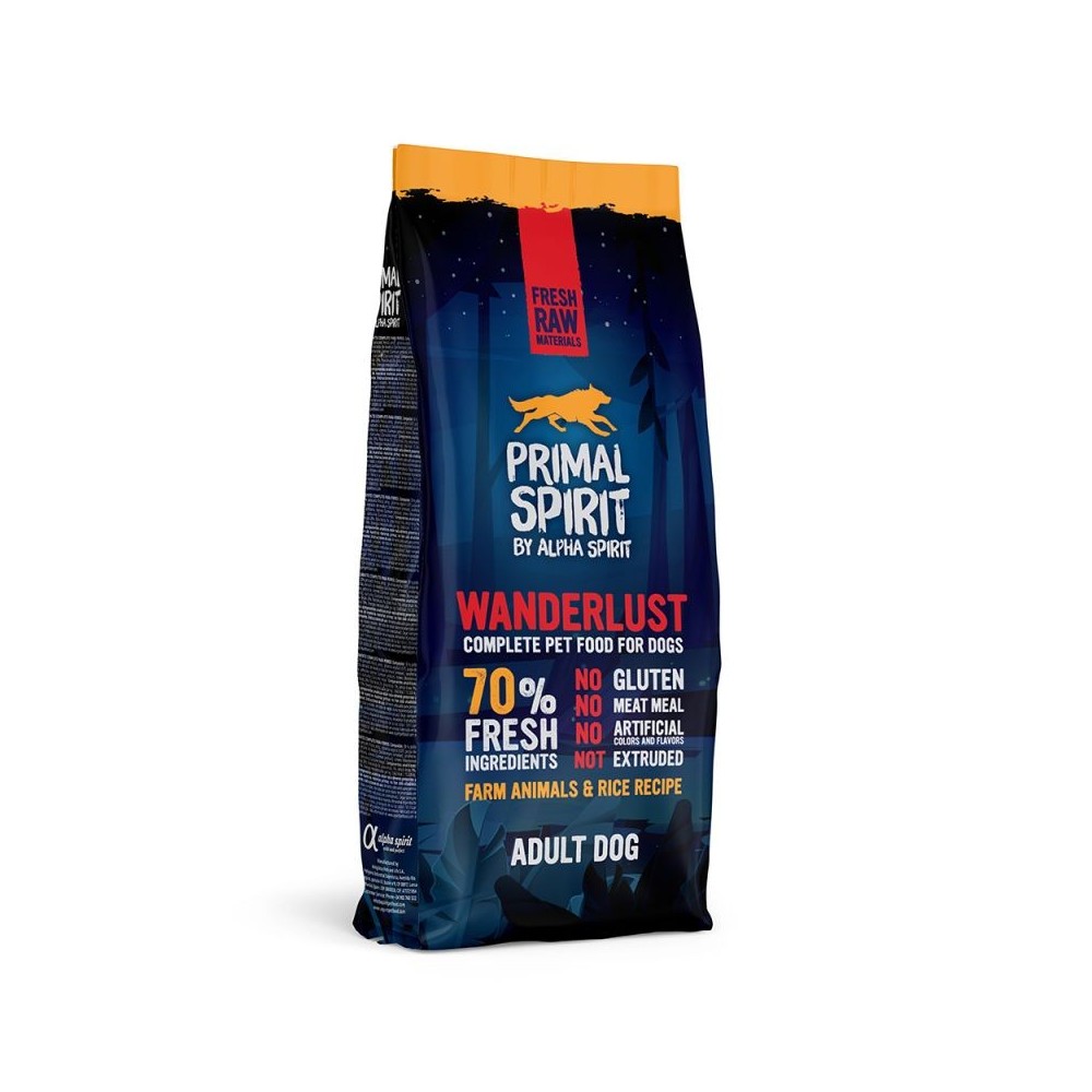 Primal Spirit 70 % Wanderlust pienso para perros