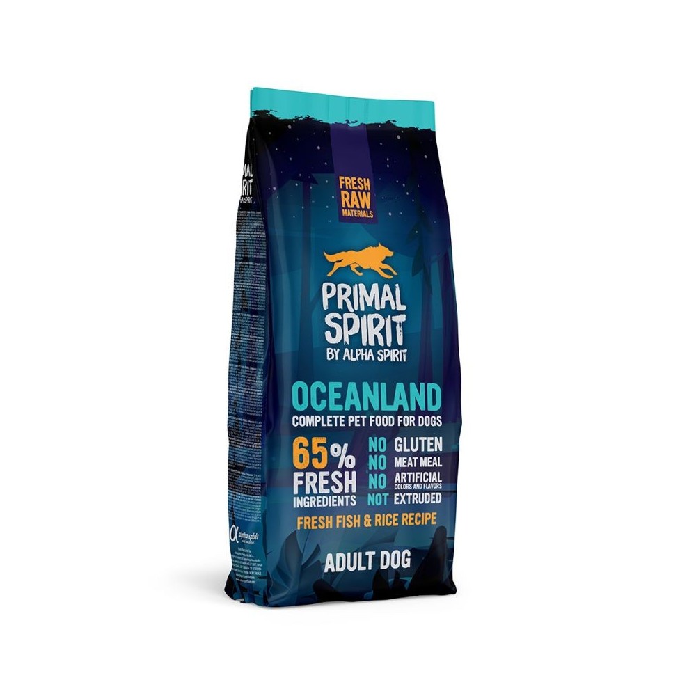 Pienso seco natural para perros Alpha Spirit Wild Fish