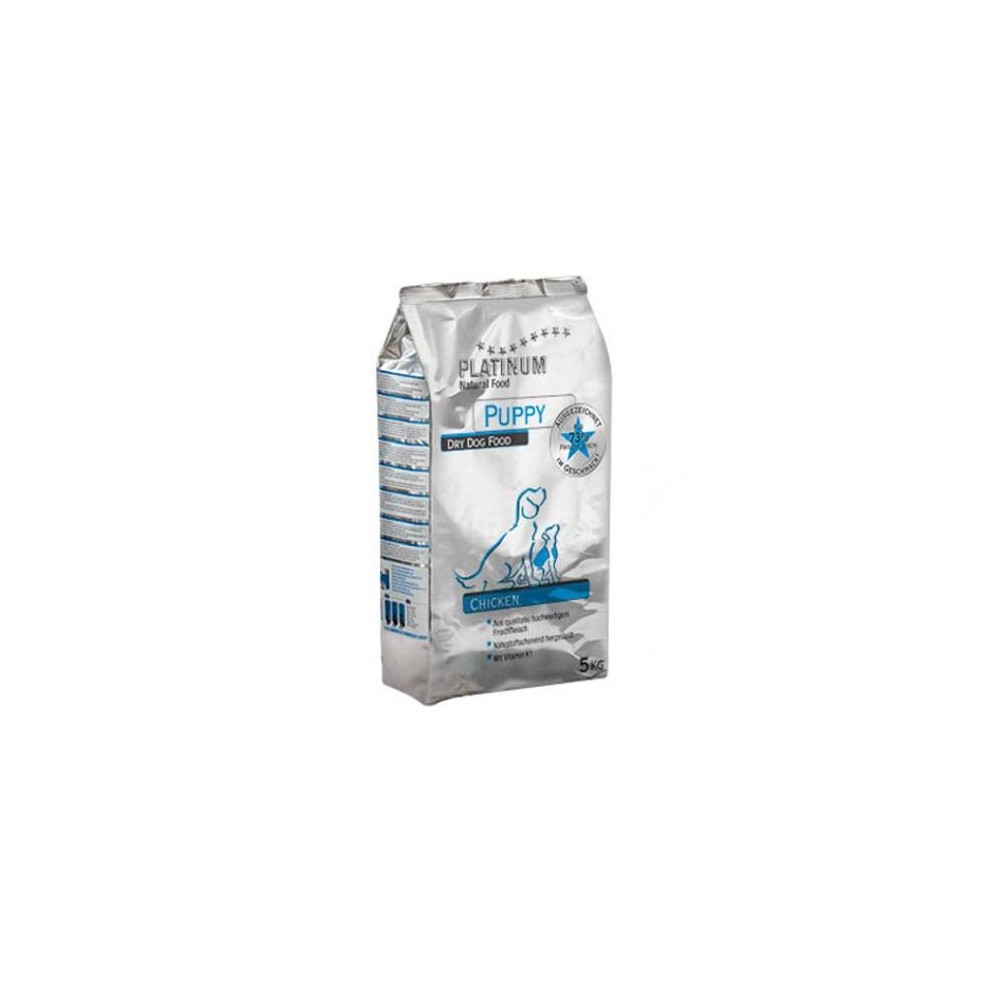 Platinum Puppy Pollo Pienso natural seco jugoso para perros