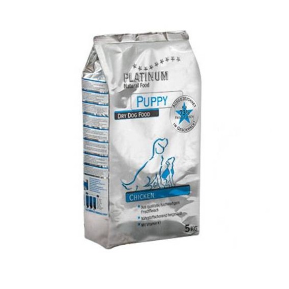 Platinum Puppy Pollo Pienso natural seco jugoso para perros