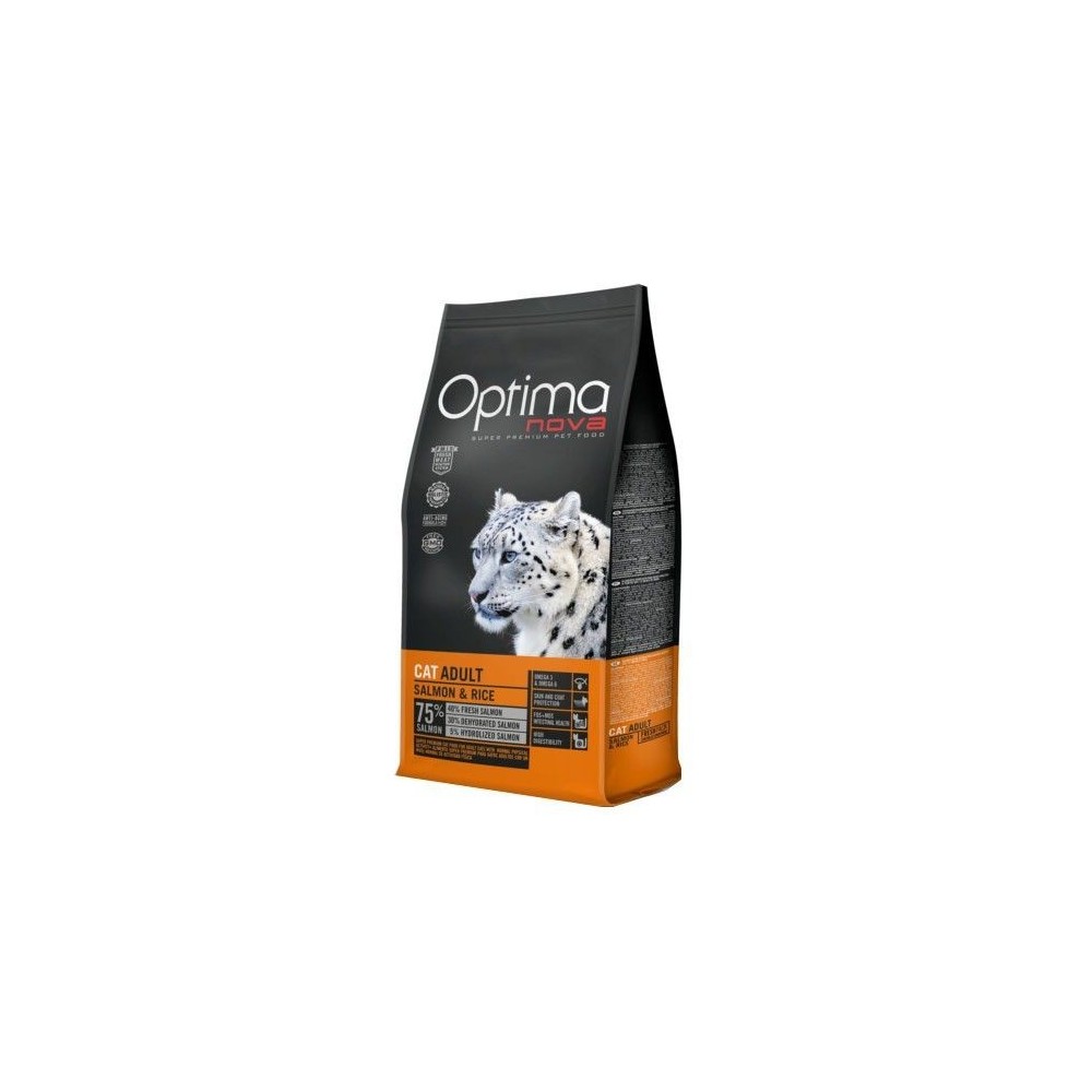 PIENSO PARA GATOS OPTIMA NOVA CAT ADULT SALMON & RICE