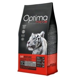 PIENSO PARA GATOS OPTIMA NOVA CAT MATURE CHICKEN & RICE