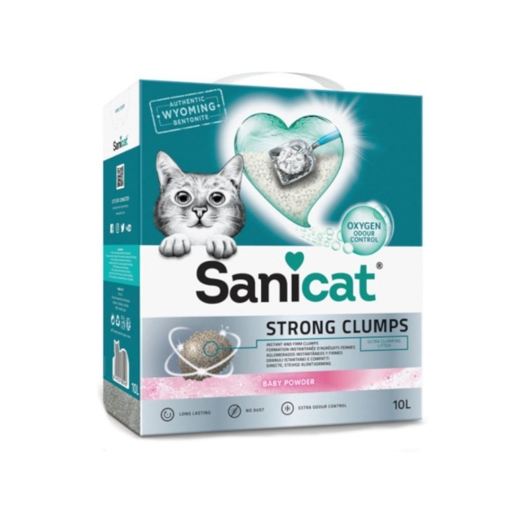 Sanicat Strong Clumps arena aglomerante para gatos