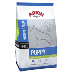 Arion Pienso para Perros Original Puppy Medium Pollo y Arroz