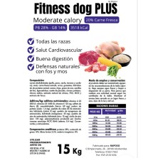 FITNESS DOG DAILY  (LOW CALORI)  15 KG 3356 KCAL