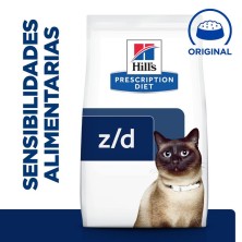 Hill's z/d Prescription Diet Feline Food Sensitivities pienso para gatos